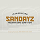 Sandayz - Modern Sans Serif - GraphicRiver Item for Sale