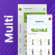 5 in 1 Multiple Startup App Ideas UI kit | Multi App - GraphicRiver Item for Sale
