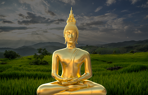 Buddha Statue 3D model