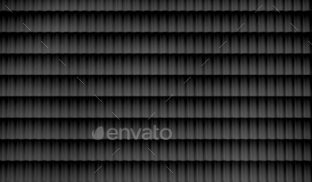 home or house pattern texture background. Shingle construction. 3d abstract illustration