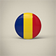 Romania Badge - 3DOcean Item for Sale
