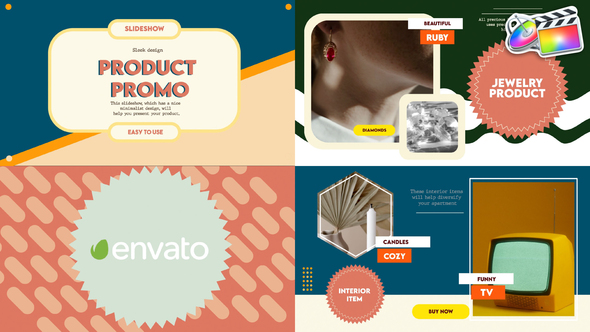 Sale Product Promo Slideshow for FCPX alt