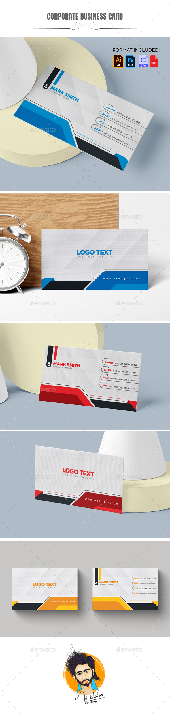 Corporate Business Card Templates & Designs