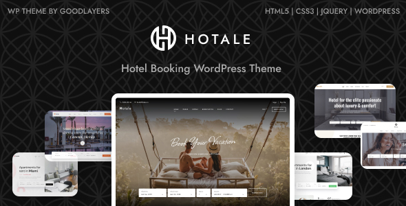 Hotale - Hotel Booking WordPress 下载