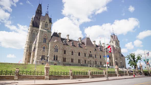 West Block, Canadian Parliament, Parliament Hill, Ottawa - 4K