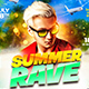 Summer Rave Flyer - GraphicRiver Item for Sale
