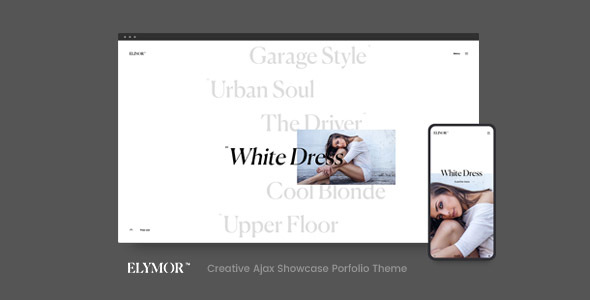 Elymor - Personal Portfolio WordPress Theme