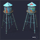 Water Tower - 3DOcean Item for Sale