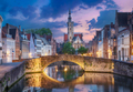 Spiegelrei canal at dusk in Brugge - PhotoDune Item for Sale
