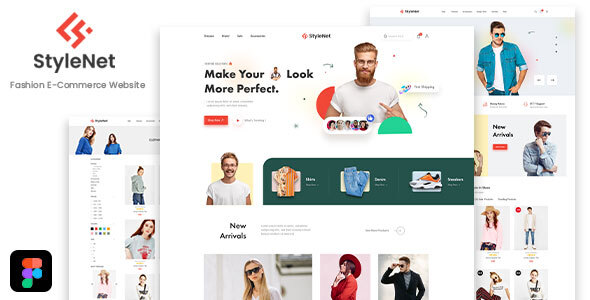 StyleNet - Fashion e-Commerce Figma Template