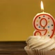 Cupcake With Number 9 Candle - VideoHive Item for Sale