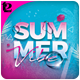 Summer Vibe Party Flyer Template - GraphicRiver Item for Sale