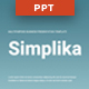 Simplika - Multipurpose Business Powerpoint Template - GraphicRiver Item for Sale