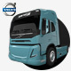 Volvo Electric Tractor Truck - 3DOcean Item for Sale