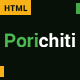 Porichiti-Personal Portfolio HTML Template - ThemeForest Item for Sale