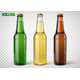 Vector Realistic Bottles of Beer - GraphicRiver Item for Sale