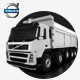 Volvo FM Truck Dumper - 3DOcean Item for Sale