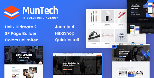 Muntech - Joomla 5 IT Solutions & Company Services Joomla Template