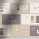 Cilla - Beige Minimalist Brand Guideline Presentation Powerpoint - GraphicRiver Item for Sale