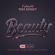 Beauty Text Effect Rose Gold Style - GraphicRiver Item for Sale