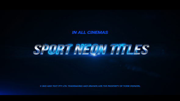 Sport Neon Titles alt