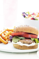 Grilled Portobello Burger Vertical - PhotoDune Item for Sale