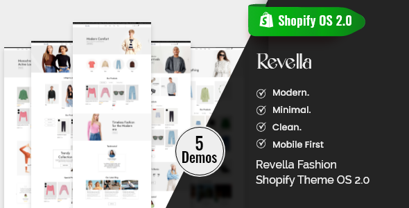 Revella - Multipurpose Shopify Sections Theme OS 2.0