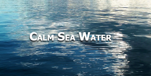 Calm Sea Water