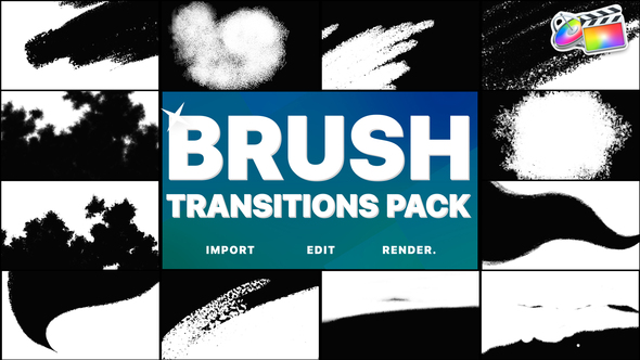 Hand-Drawn Brush Transitions | FCPX