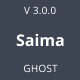 Saima - Ghost Theme for Personal or Professional Blog - ThemeForest Item for Sale