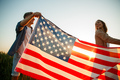 4th of July. USA independence day celebrating with national American flag - PhotoDune Item for Sale