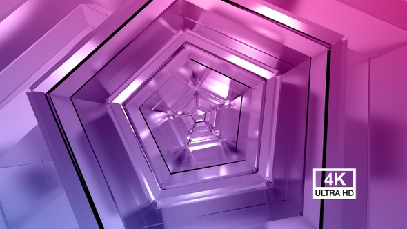 Polygonal Colorful Background 4K