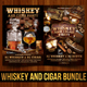 Whiskey and Cigar Bundle - GraphicRiver Item for Sale