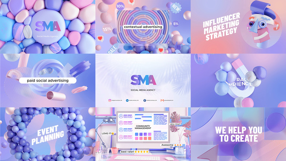 Creative Social Media Marketing Agency Promo