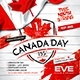 Canada Day Party Square Flyer vol.1 - GraphicRiver Item for Sale
