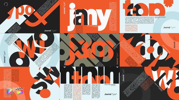 Journal Typography |  Final Cut Pro