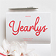 Yearlys Retro Script Font - GraphicRiver Item for Sale