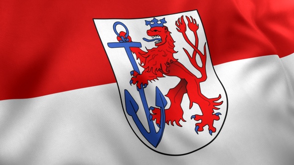 Dusseldorf City Flag