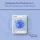 Instagram Post Mockup Set V.1 - GraphicRiver Item for Sale