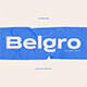 Belgro Display Font - GraphicRiver Item for Sale