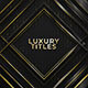 Luxury Premium Titles - VideoHive Item for Sale