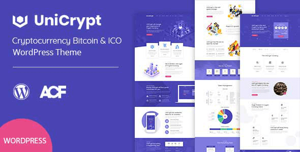 Introducing UniCrypt: Unleash Your Crypto Potential with our Premium WordPress Theme!
