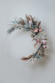 Circle decorated with beautiful flowers in bohemian style. - PhotoDune Item for Sale