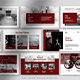 Zenio - Maroon Modern Education Presentation Powerpoint - GraphicRiver Item for Sale