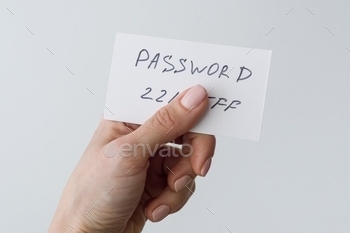 ers the password with finger.