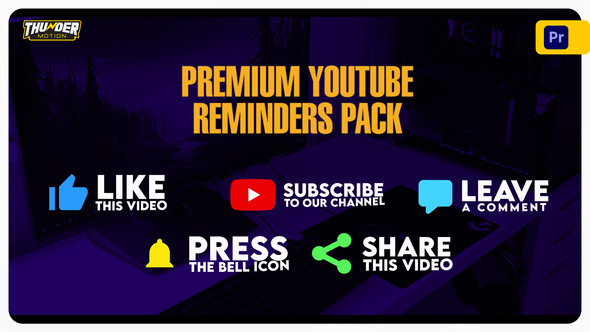 Premium YouTube Reminders Pack