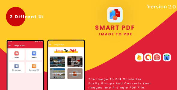 Smart PDF : IMAGE To PDF Converter | Admob integrated