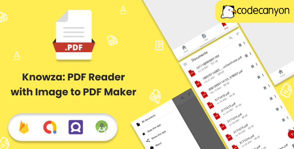 Knowza - pdf reader, pdf viewer, image to pdf -  Android 12 Supported