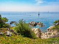 View of the sea with emerald green water near Palamos, Catalonia - PhotoDune Item for Sale