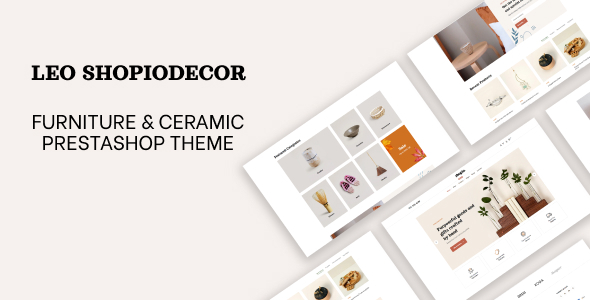 Leo Shopiodecor - Furniture Ceramic Prestashop Theme